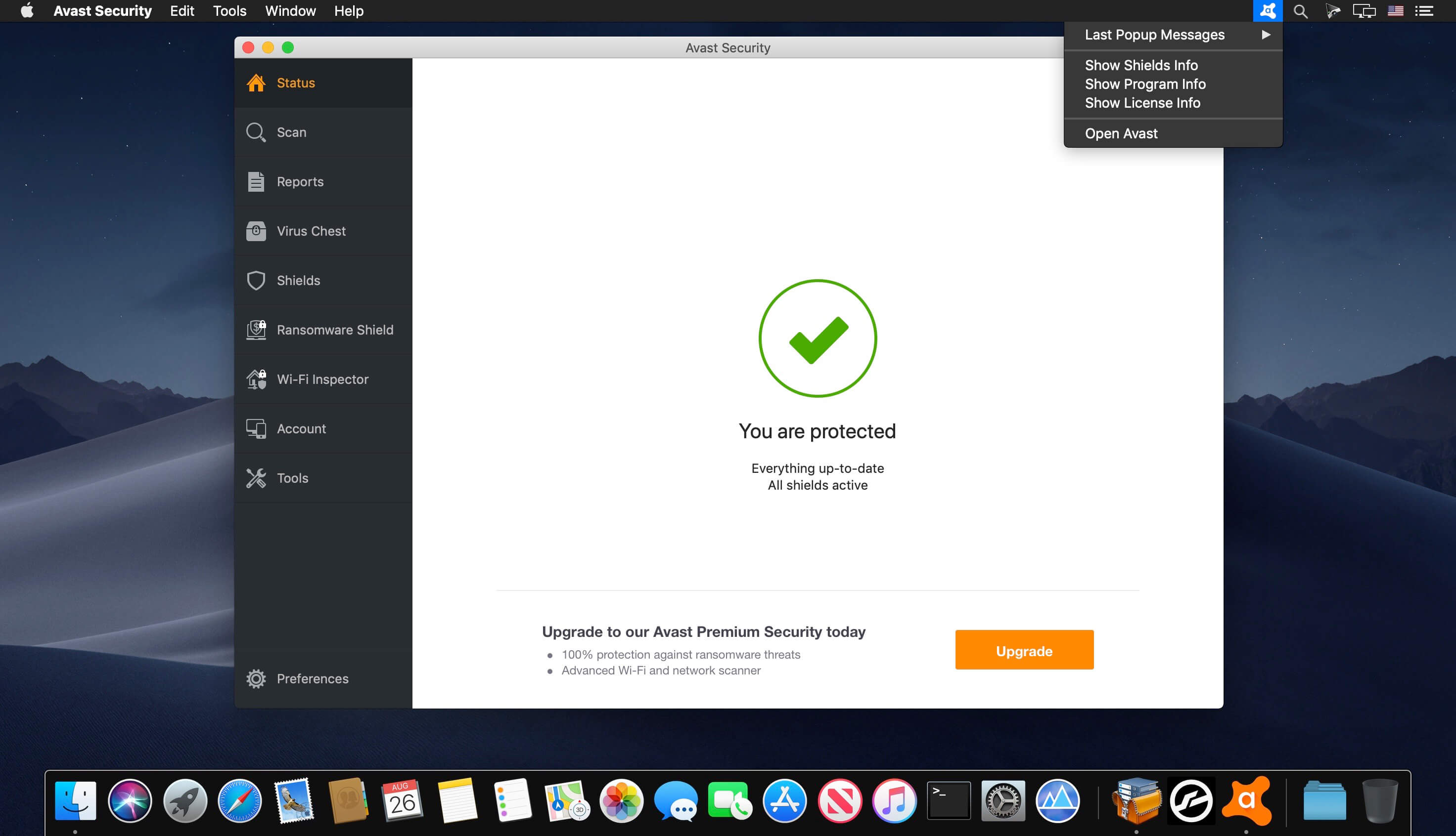 Avast premium security download mac